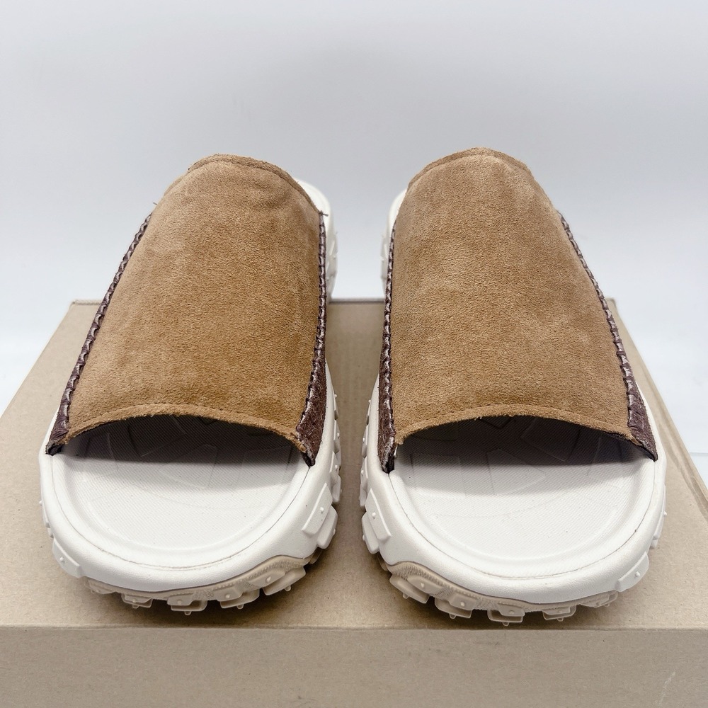 UGG Venture Daze Platform Slide Comfort Shoes Chestnut Brown Suede Mens US 12 - Picture 5 of 11